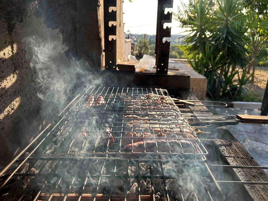Yourlittlemiracle-Panoramicview+Firepit+Garden+Bbq Argalastí Dış mekan fotoğraf
